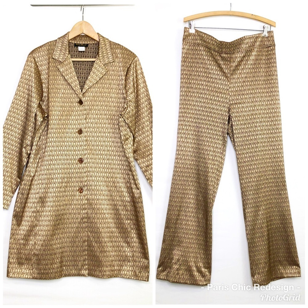 Ashley Stewart Gold Pantsuit